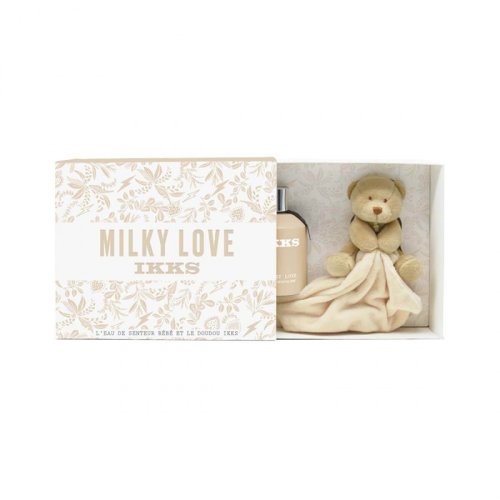 IKKS Parfum Baby-Set "Milky Love" - Kuscheltier + Duftwasser